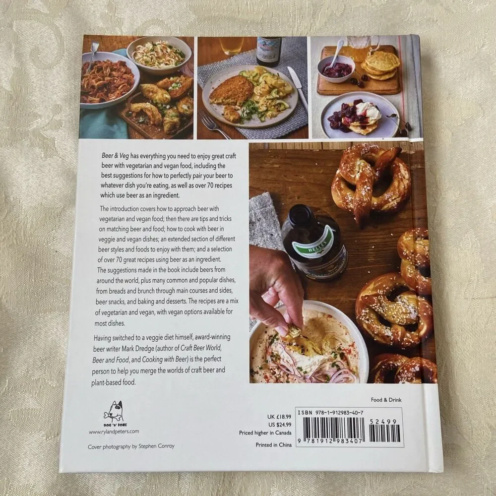 Beer and Veg : Combining Great Craft Beer with Vegetarian and Vegan Food by Mark